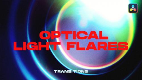 Videohive - Optic Light Flares Transitions | DaVinci Resolve - 48290690 - 48290690