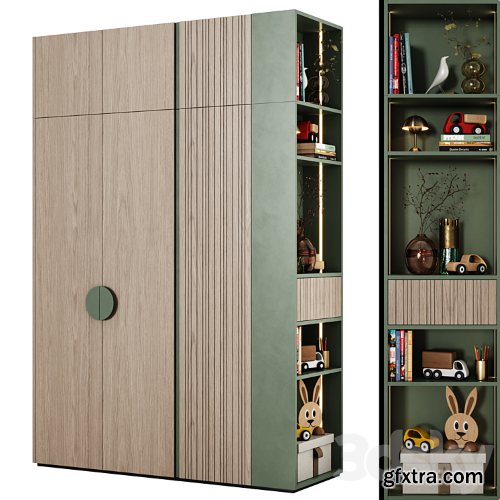 Wardrobe childrens modular 02