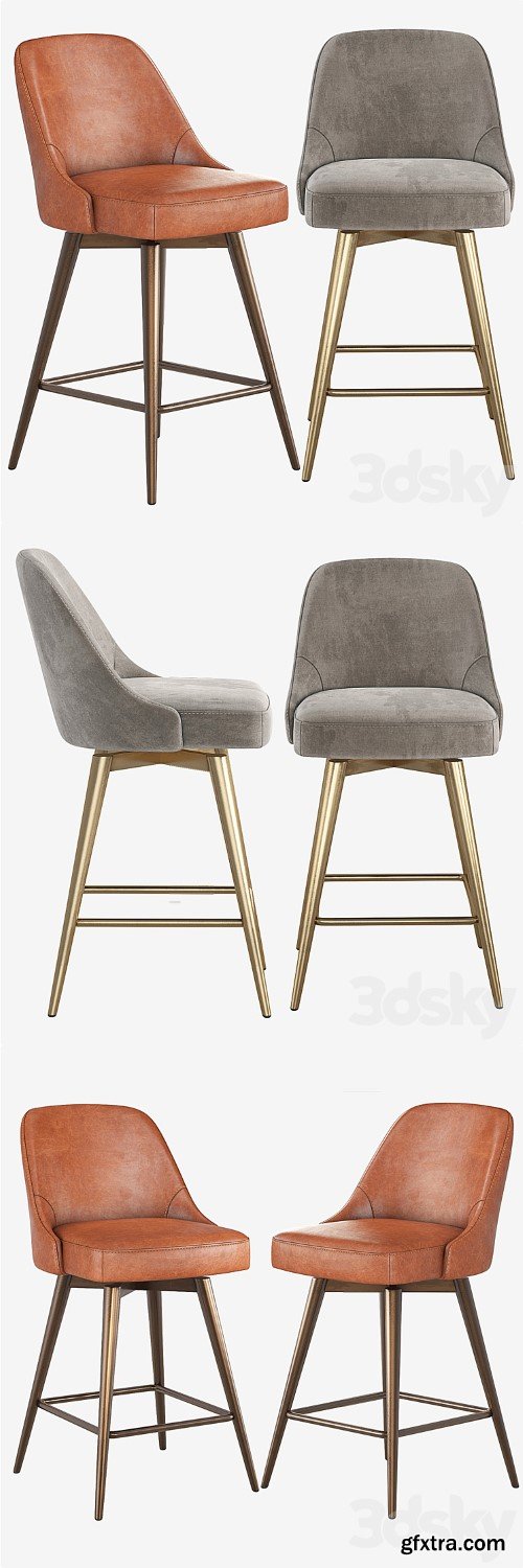 West Elm Mid-Century Counter Stool