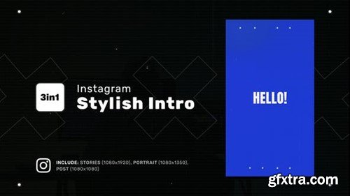 Videohive Instagram Stylish Intro 48631630