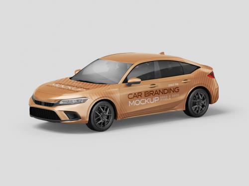 Sedan Car Mockup 643234753