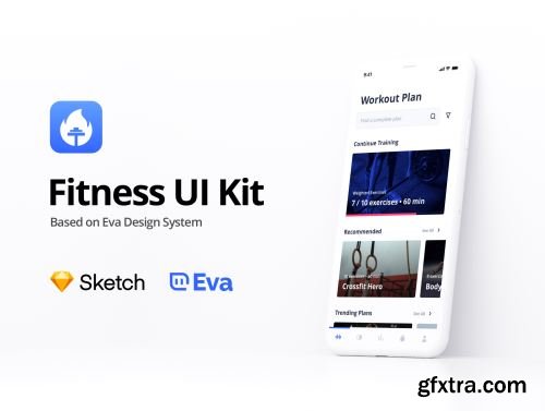 Eva: Fitness UI Kit Ui8.net