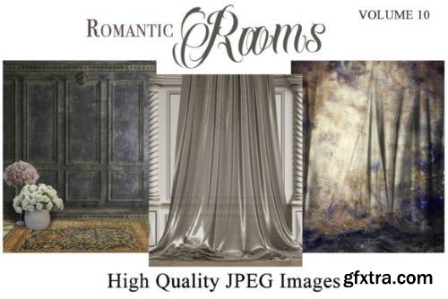 Romantic Rooms V10 Digital Backdrops