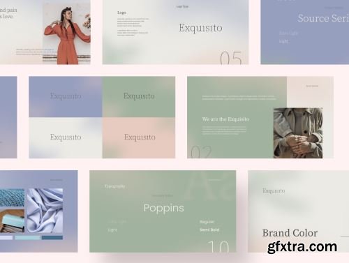 Exquisito - Brand Identity Ui8.net