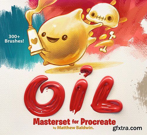 OIL: Over 300 Brushes for Procreate