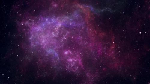 Videohive - Abstract Glitter Galaxy Stars Motion Background - 48256377 - 48256377