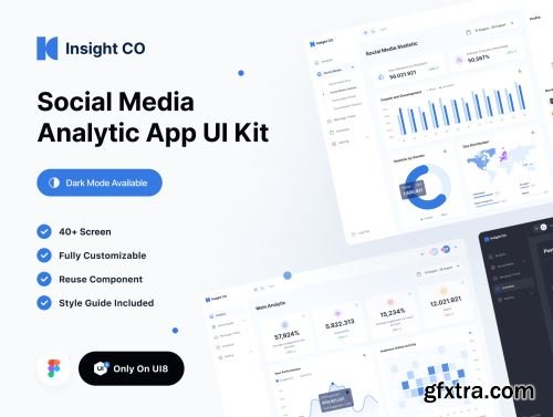 Insight - Dashboard UI Kit Ui8.net