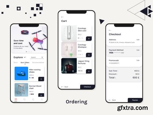 Ink Mart Ecommerce UI Kit Ui8.net