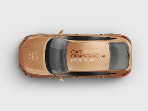 Sedan Car Mockup 643235023