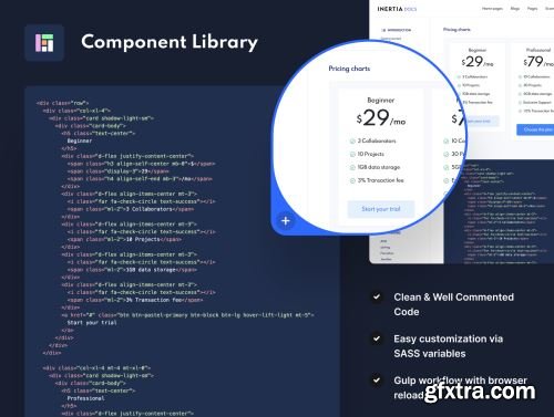 Inertia Multipurpose Bootstrap 5 Ui8.net