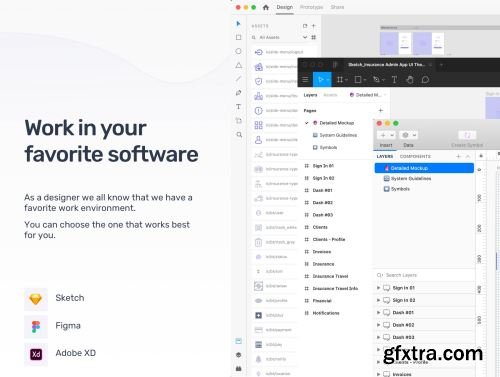 Indigo Insurance Admin Dashboard Web UI Kit Ui8.net