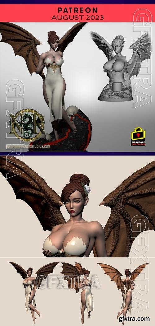 Nation Rodera - Mystic Girl Succubus &ndash; 3D Print Model