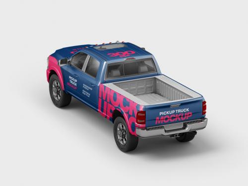 Pickup Truck Mockup 643230751