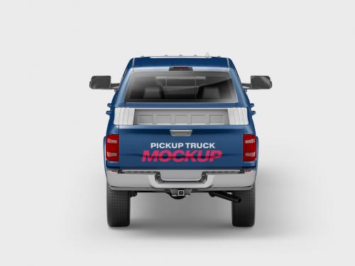 Pickup Truck Mockup 643230620