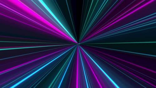 Videohive - VJ show abstract Background glowing Loop - 48259559 - 48259559