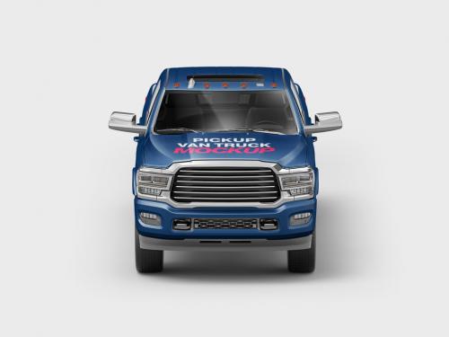 Pickup Truck Mockup 643230618