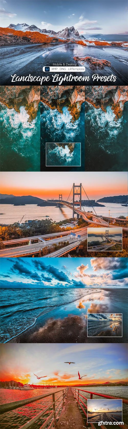 25 Landscape Lightroom Presets