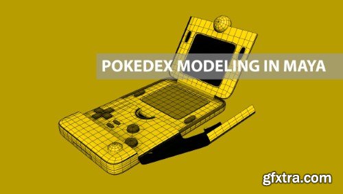 From Concept to 3D: Pokedex Modeling with Autodesk Maya