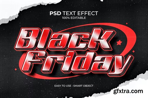 Black Friday Y2k Style Text Effect