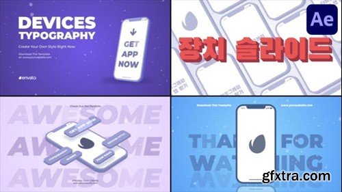 Videohive Devices Typography for After Effects 48606514