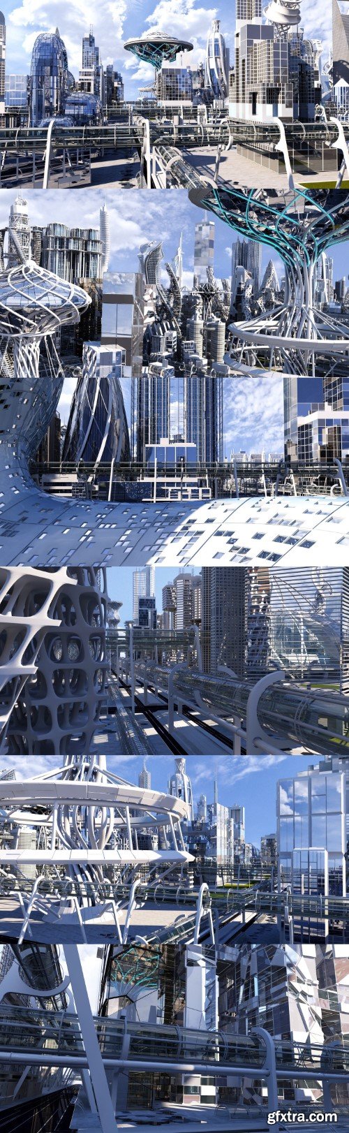 Artstation - Future City HD 20