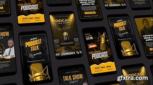 Videohive Podcast Instagram Reels 48622913