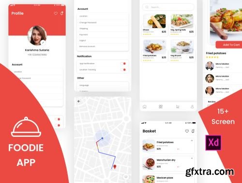 Foodie App Ui8.net