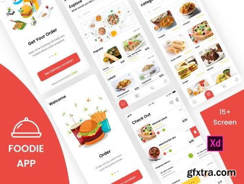 Foodie App Ui8.net