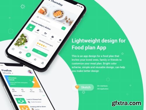 FoodPlan UI Kit Ui8.net