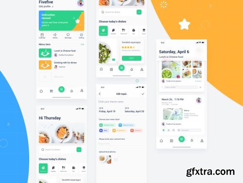 FoodPlan UI Kit Ui8.net