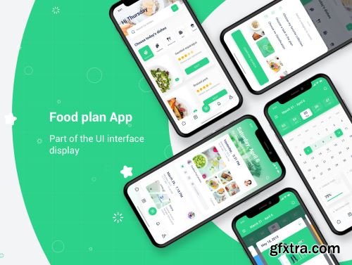 FoodPlan UI Kit Ui8.net