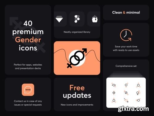 Gender - Premium Icons Ui8.net