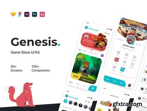 Genesis - Manager Game UI Kit Ui8.net