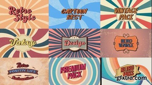 Videohive Retro Titles 48635069