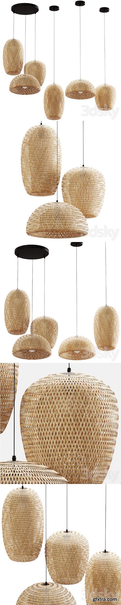 Aliexpress | Rattan pendant lights 146