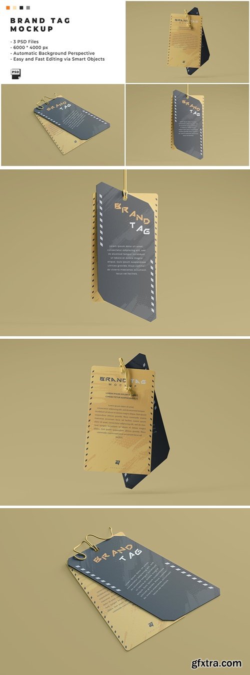 Brand Tag Mockup VJTJZ27