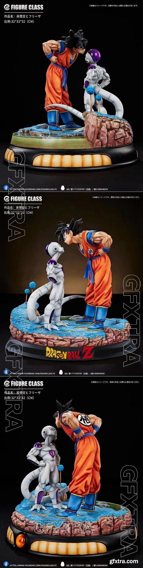 Son Goku and Frieza &ndash; 3D Print Model