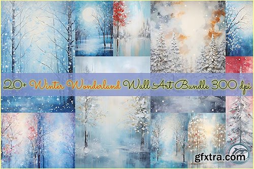 Winter Wonderland Wall Art Bundle