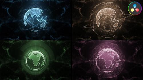 Videohive - Loop Planet for DaVinci Resolve - 48267467 - 48267467