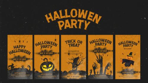 Videohive - Halloween Party Instagram Stories - 48271960 - 48271960