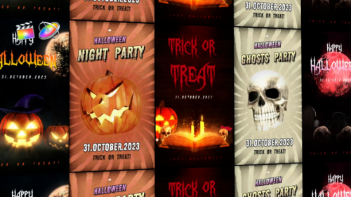 Videohive - Halloween Spooky Stories Pack - 48314452 - 48314452