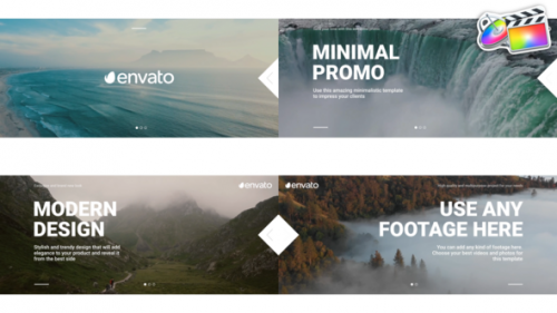 Videohive - Minimal Promo | FCPX - 48310741 - 48310741