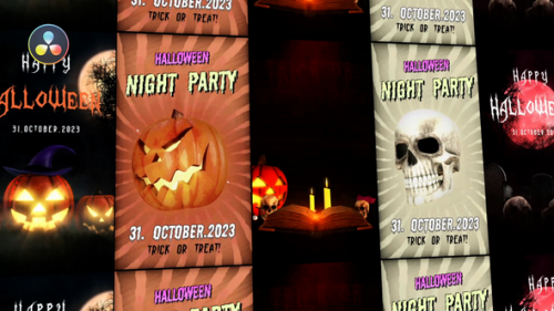 Videohive - Halloween Spooky Stories Pack - 48314551 - 48314551