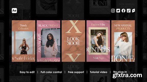 Videohive Retro Fashion Instagram Reels 48591393