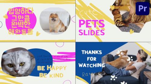 Videohive - Pets Slides | Premiere Pro MOGRT - 48337658 - 48337658