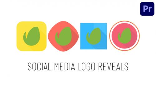 Videohive - Social Media Logo Reveals for Premiere Pro - 48337825 - 48337825