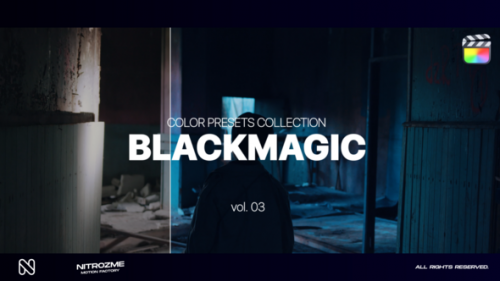 Videohive - Blackmagic LUT Collection Vol. 03 for Final Cut Pro X - 48341639 - 48341639