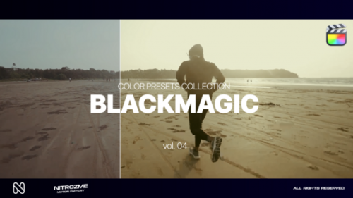 Videohive - Blackmagic LUT Collection Vol. 04 for Final Cut Pro X - 48341648 - 48341648