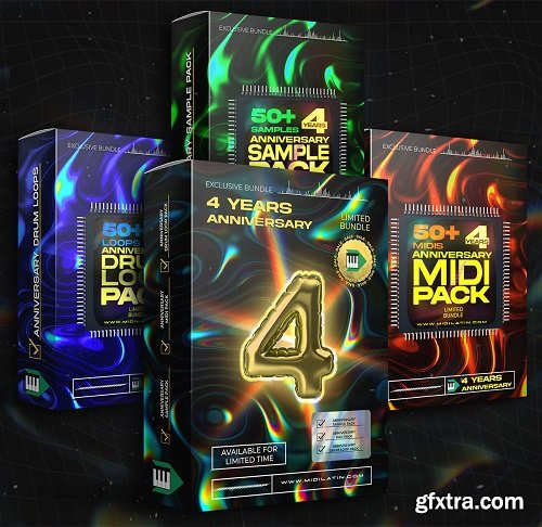 MidiLatino 4 YEARS ANNIVERSARY Bundle