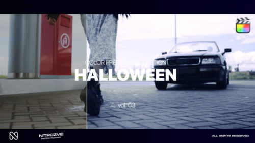 Videohive - Halloween LUT Collection Vol. 03 for Final Cut Pro X - 48341817 - 48341817